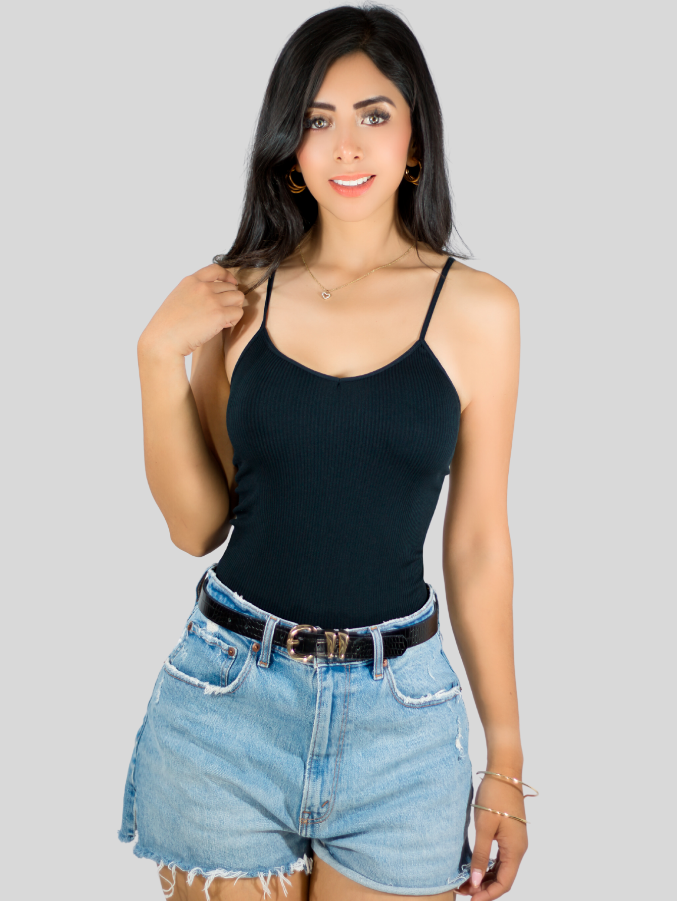 Foto 3 pulgar | Blusa de Tirantes 2 Piezas para Mujer