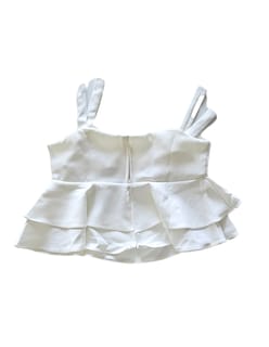 Foto 3 | Blusa Anita De Boleros J&b Talla S Color Blanco