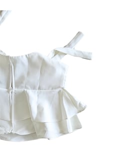 Foto 4 | Blusa Anita De Boleros J&b Talla S Color Blanco
