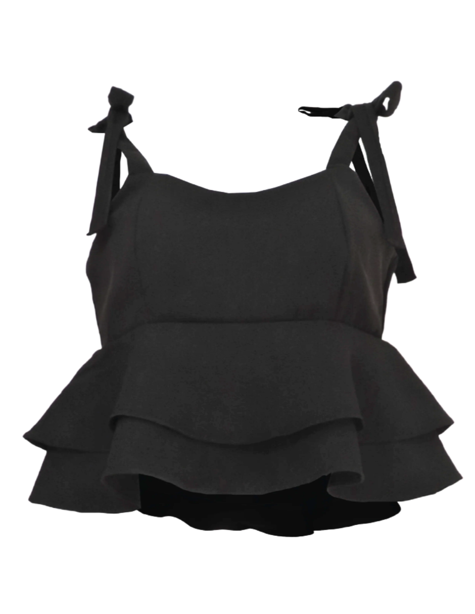 Foto 2 pulgar | Blusa Anita De Boleros J&b Talla S Color Negro