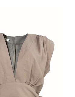 Foto 2 | Blusa Cuello En V Con Amarre Behla J&b Talla S Color Arena