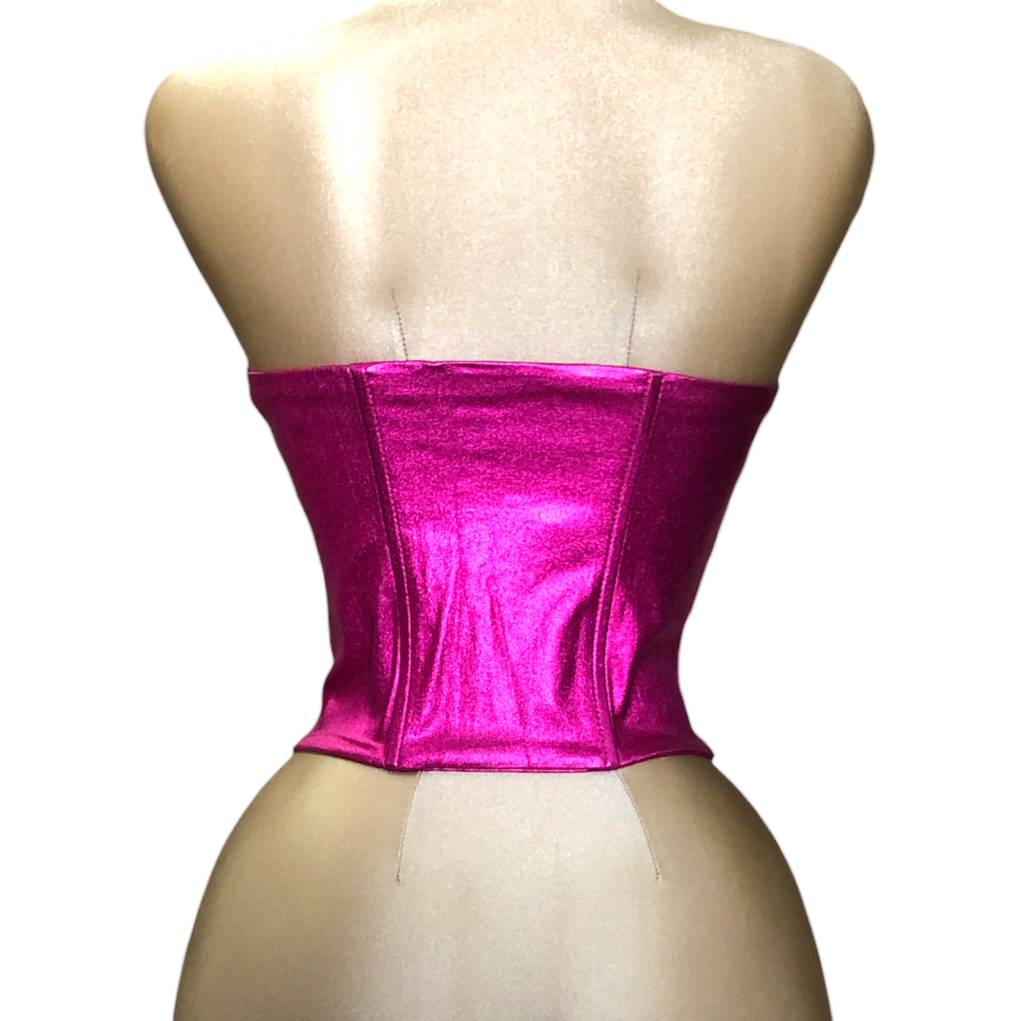 Foto 7 | Top Corsé Fucsia Lc