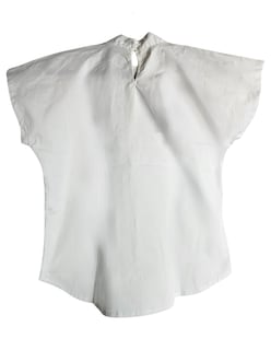 Foto 4 | Blusa Con Corbata Lizz J&b Talla S Color Blanco