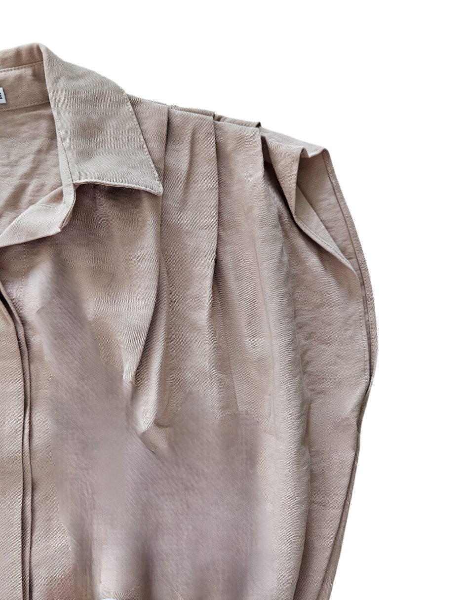 Foto 3 | Blusa De Escote En V Behla J&b Talla M Color Arena