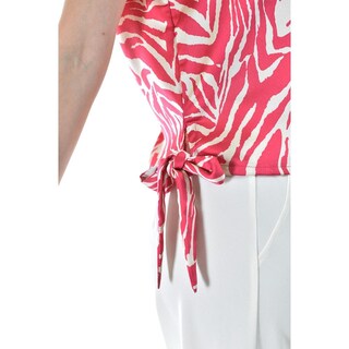 Foto 4 | Blusa Estampado Zebra Roman FashionJuvenil Fucsia