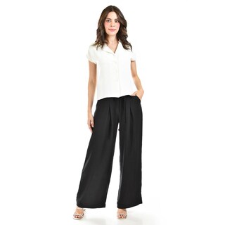 Foto 5 | Blusa Manga Corta Roman Fashion Juvenil Blanco