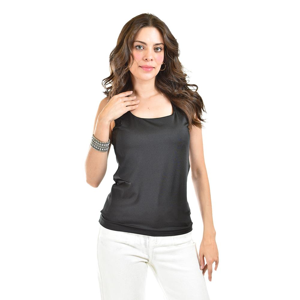 Blusa Sin Mangas Roman Fashion Juvenil 2913 Negro
