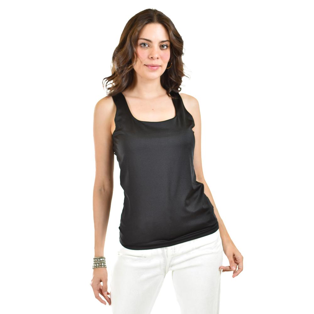 Foto 4 | Blusa Sin Mangas Roman Fashion Juvenil 2913 Negro