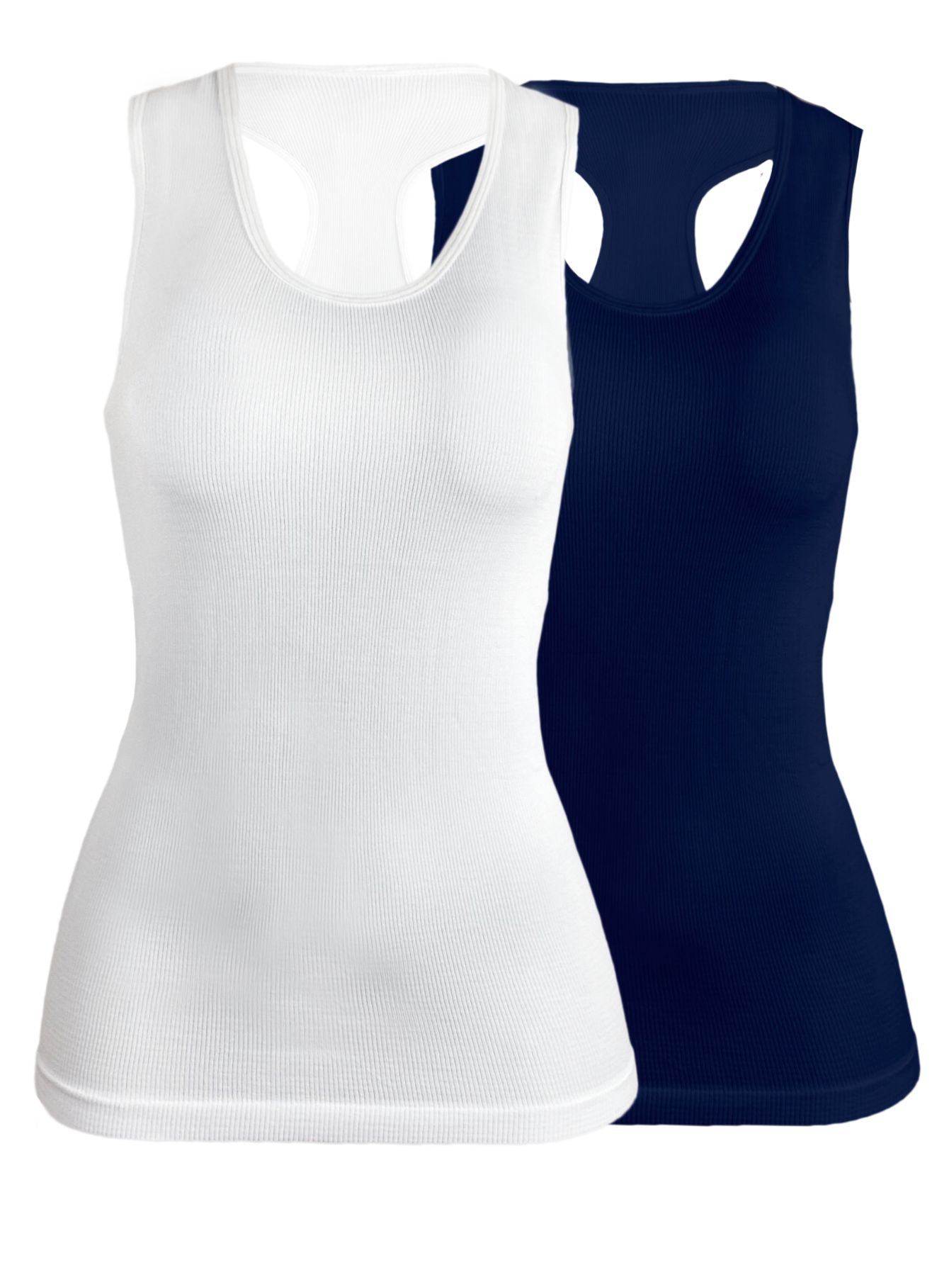 Set De Dos Blusas Mujer Camiseta Dama Bl-1007-px2 Color Marino Y Blanco Casual Blusa Negra Crop Top
