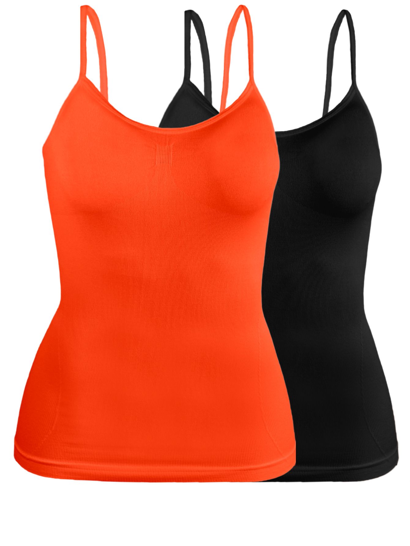 Set De Dos Blusas Mujer Tirantes Bl-1005-px2 Color Variado En Colores Casual Blusa Crop Top Dama