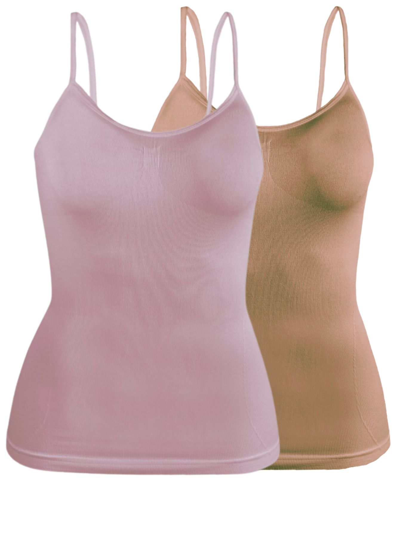 Set De Dos Blusas Mujer Tirantes Bl-1005-px2 Color Variado En Colores Casual Blusa Crop Top Dama