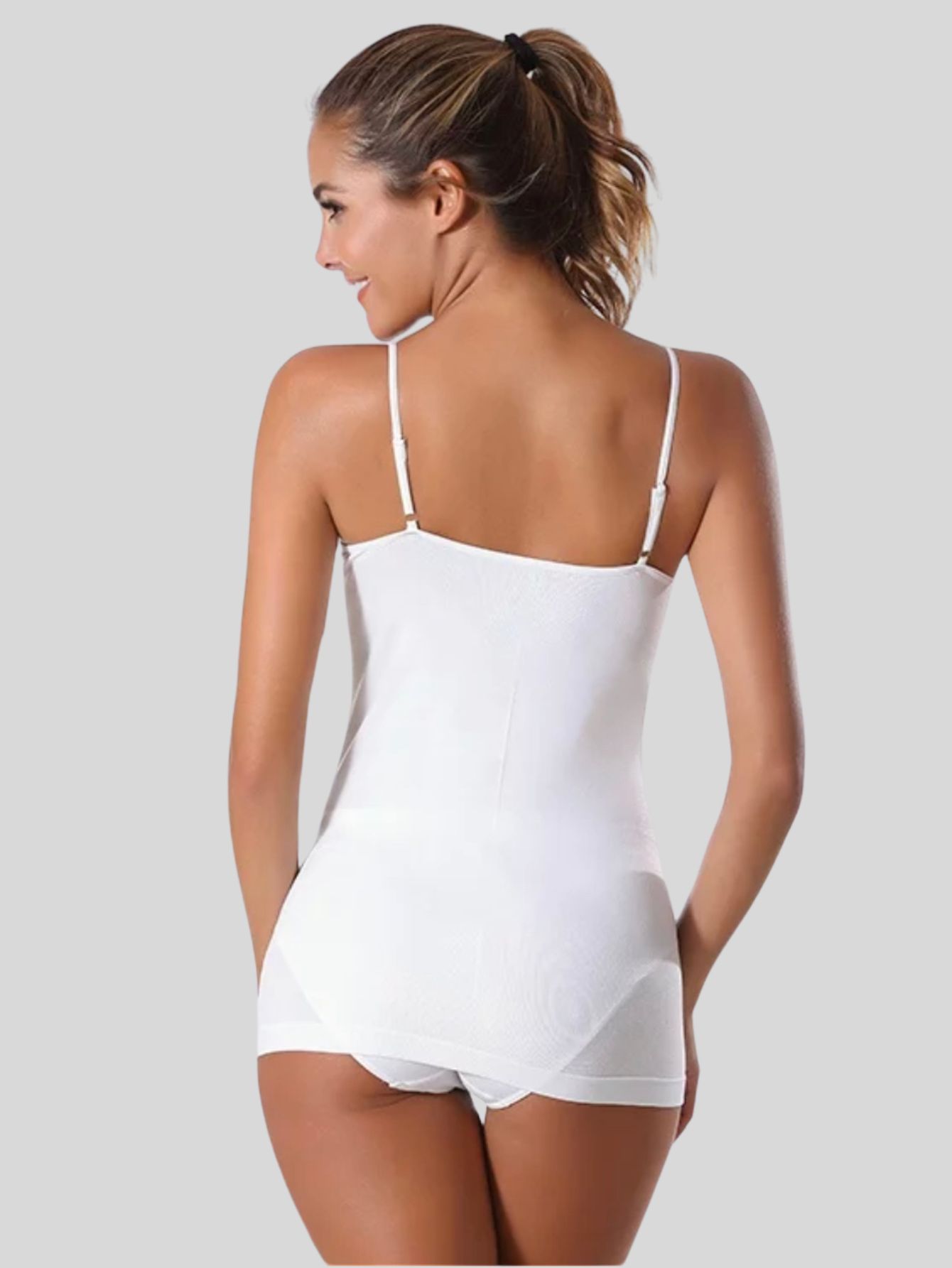 Foto 8 pulgar | Set De Dos Blusas Mujer Tirantes Bl-1005-px2 Color Variado En Colores Casual Blusa Crop Top Dama