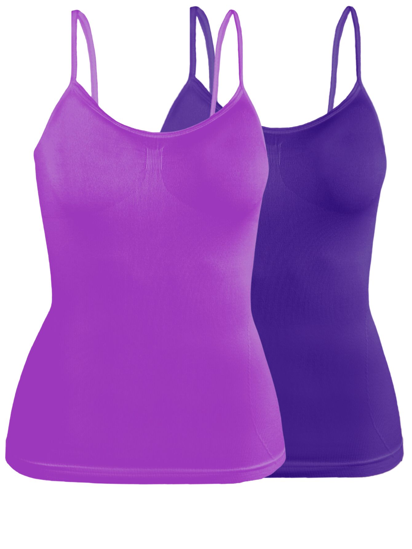 Set De Dos Blusas Mujer Tirantes Bl-1005-px2 Color Variado En Colores Casual Blusa Crop Top Dama