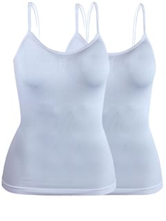 Foto 1 | Set De Dos Blusas Mujer Tirantes Bl-1005-px2 Color Variado En Colores Casual Blusa Crop Top Dama
