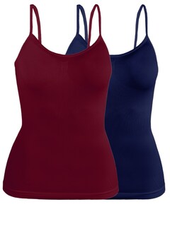 Foto 1 | Set De Dos Blusas Mujer Tirantes Bl-1005-px2 Color Variado En Colores Casual Blusa Crop Top Dama