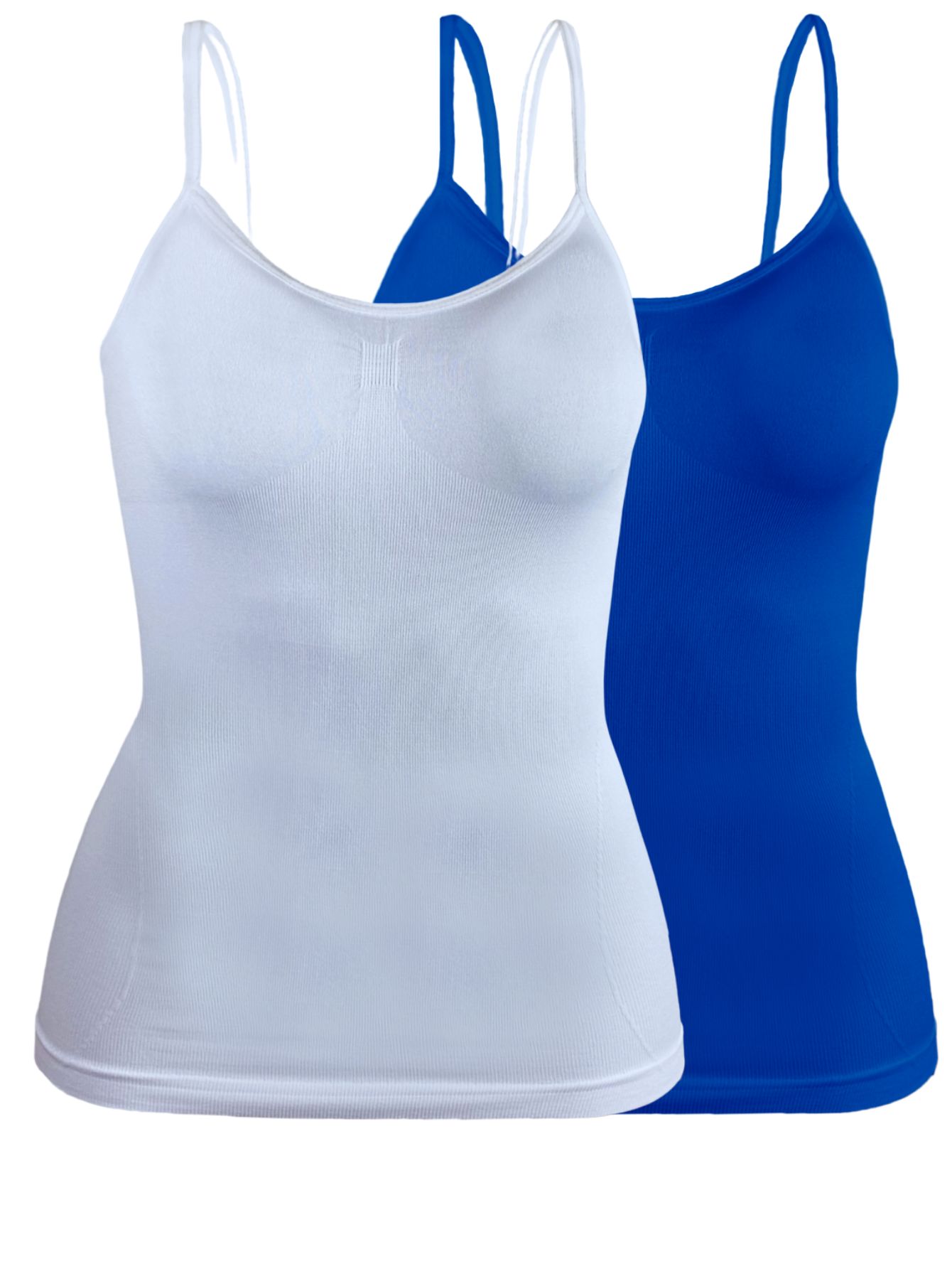 Set De Dos Blusas Mujer Tirantes Bl-1005-px2 Color Variado En Colores Casual Blusa Crop Top Dama
