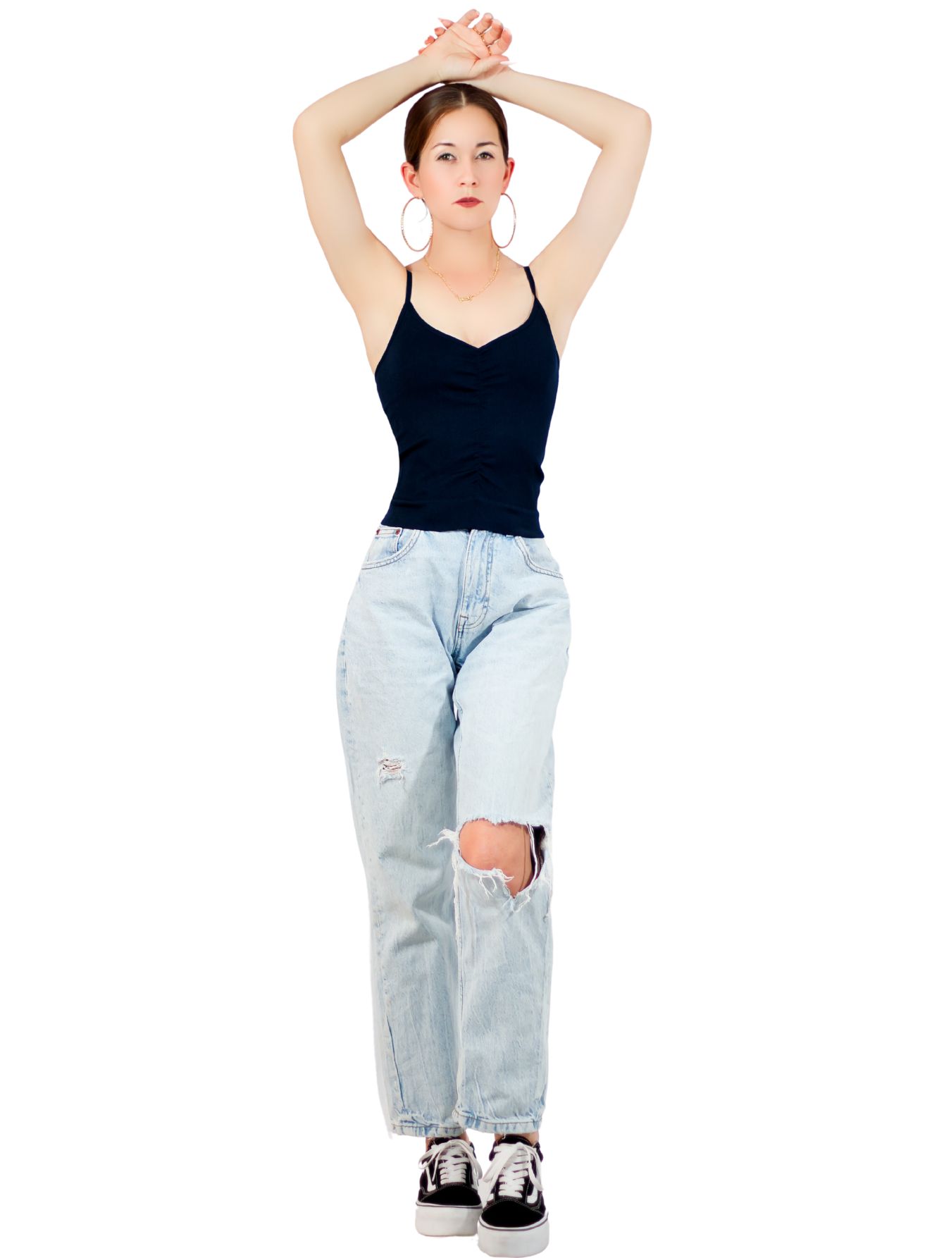 Foto 2 | Set 4 Tops Mujer Deportivo O Casual Bl-1002-px4 Colores Variados Blusa Croptop Tirantes
