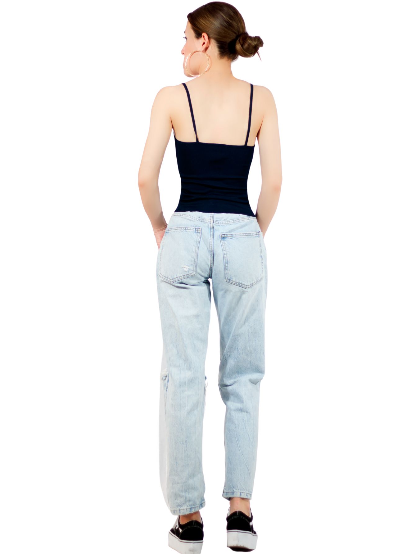 Foto 4 pulgar | Set 4 Tops Mujer Deportivo O Casual Bl-1002-px4 Colores Variados Blusa Croptop Tirantes
