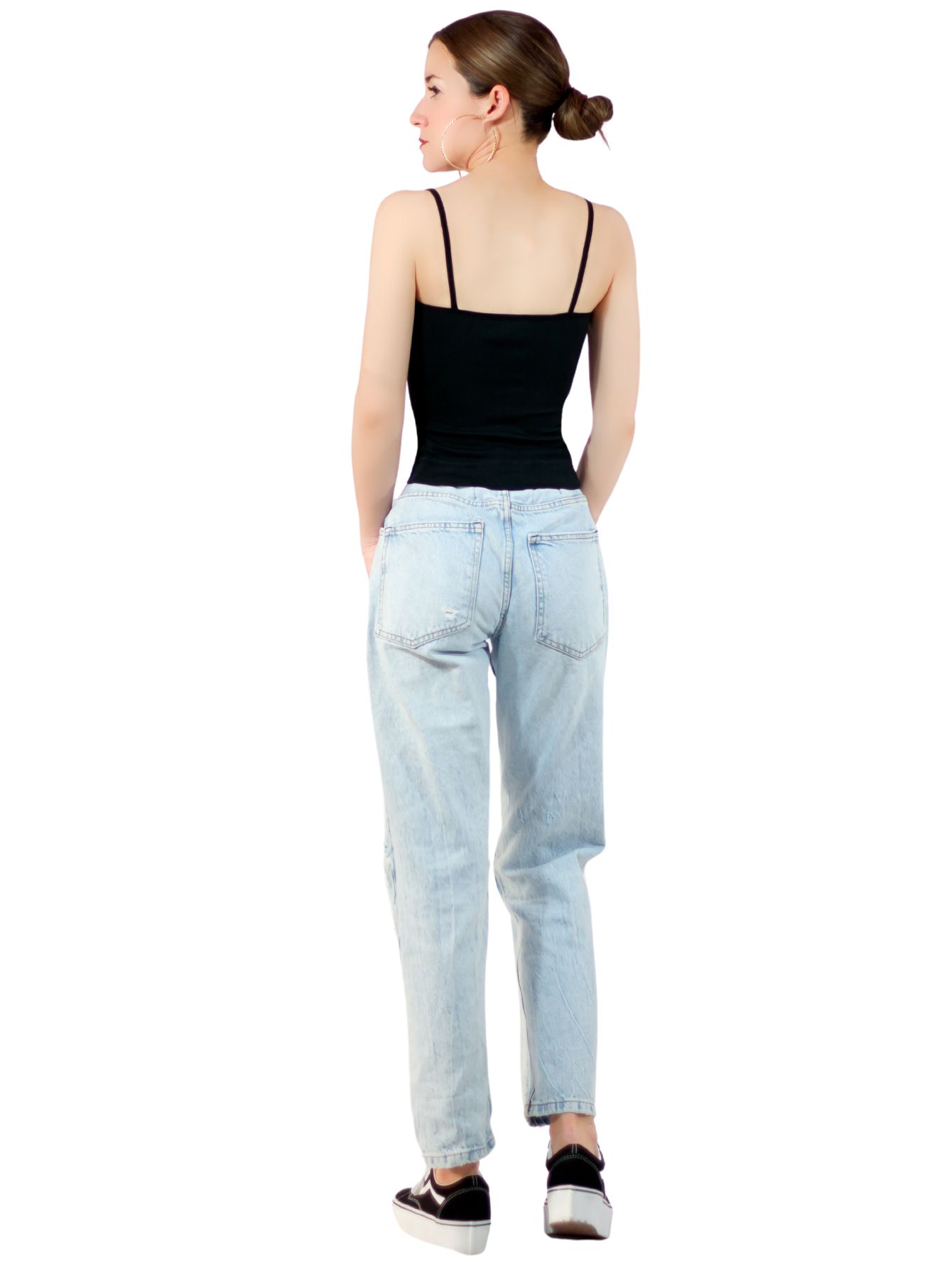 Foto 8 pulgar | Set 4 Tops Mujer Deportivo O Casual Bl-1002-px4 Colores Variados Blusa Croptop Tirantes