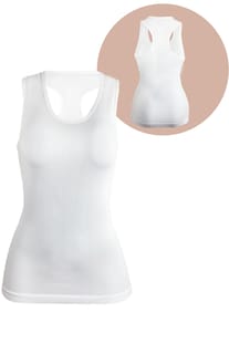 Foto 2 | Set De Dos Blusas Mujer Camiseta Dama Bl-1007-px2 Color Rojo Y Negro Casual Blusa Negra Crop Top
