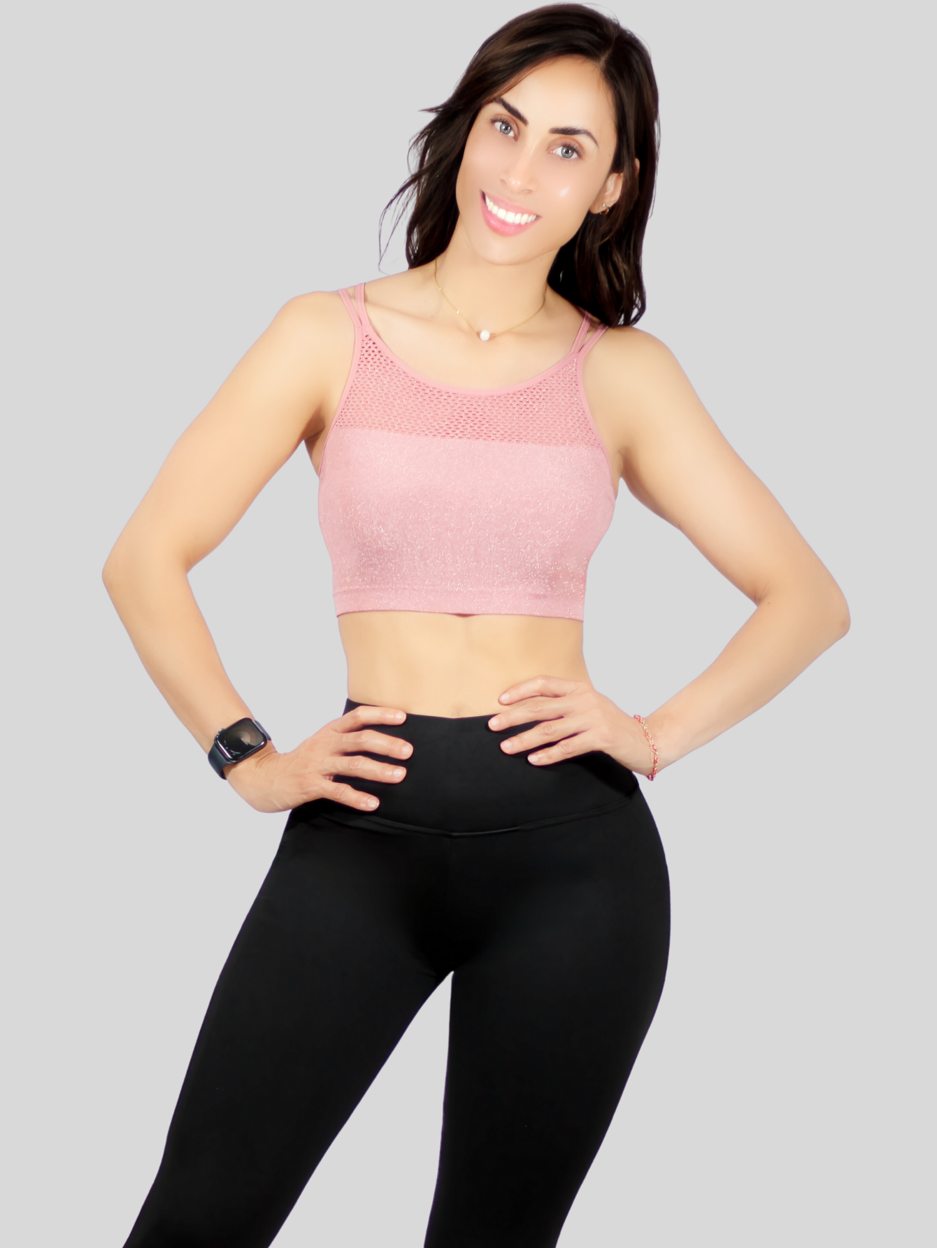 Foto 5 pulgar | Set De 2 Top De Mujer Deportivo O Casual Stretch. Top-1021-px2 Colores Variados Encuéntralo Individual O En Pack.