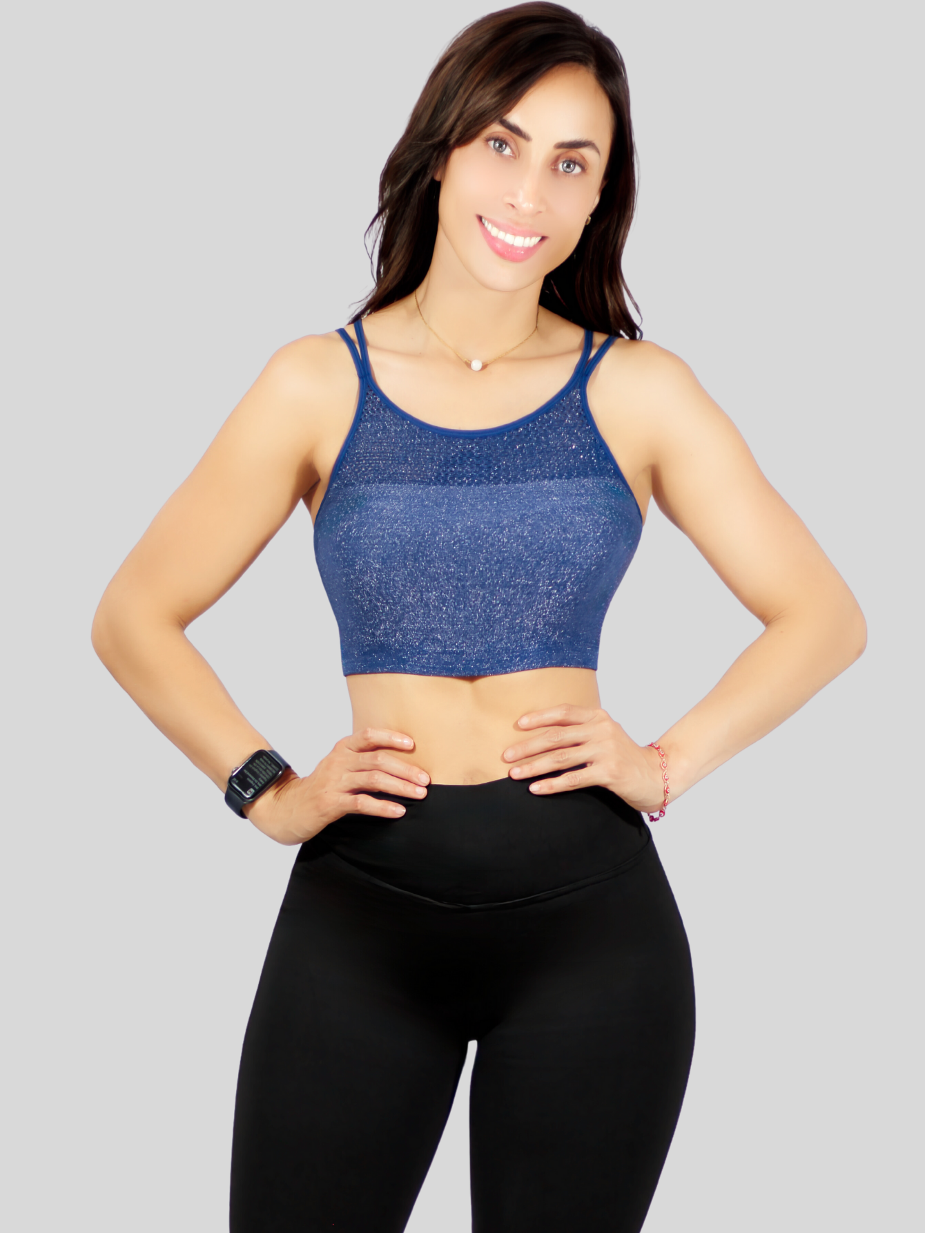 Foto 7 pulgar | Set De 2 Top De Mujer Deportivo O Casual Stretch. Top-1021-px2 Colores Variados Encuéntralo Individual O En Pack.