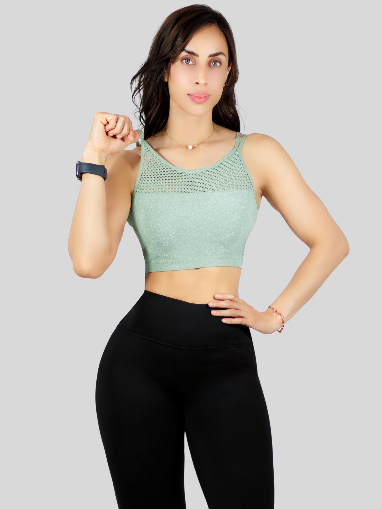 Foto 6 pulgar | Set De 2 Top De Mujer Deportivo O Casual Stretch. Top-1021-px2 Colores Variados Encuéntralo Individual O En Pack.