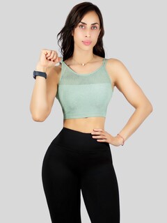Foto 5 | Set De 2 Top De Mujer Deportivo O Casual Stretch. Top-1021-px2 Colores Variados Encuéntralo Individual O En Pack.