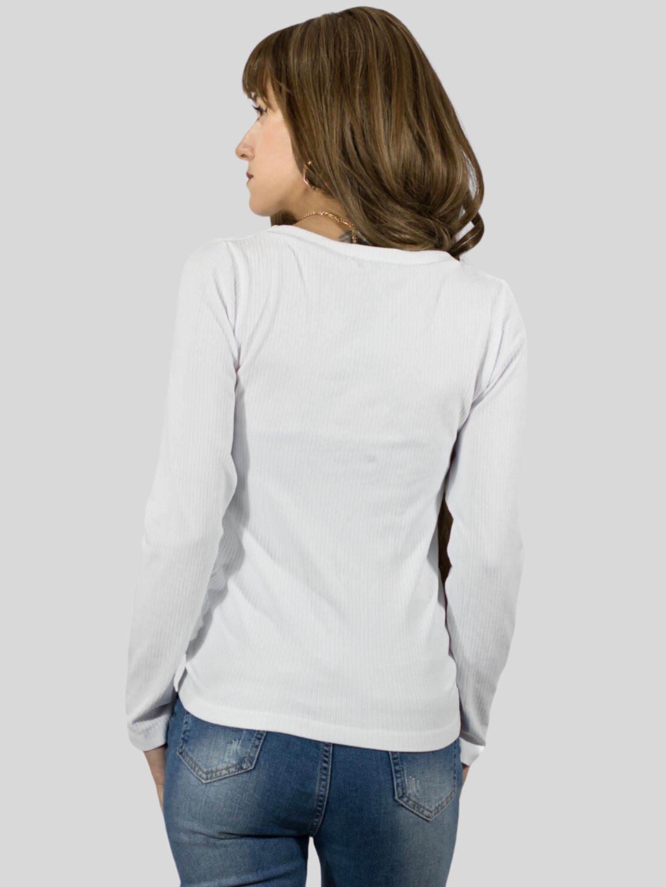 Foto 5 | Set De Dos Sueters Mujer Sueteres Casual Bl-1009-px2 Color Negro Y Blanco Sweater Dama Blusa Manga Larga