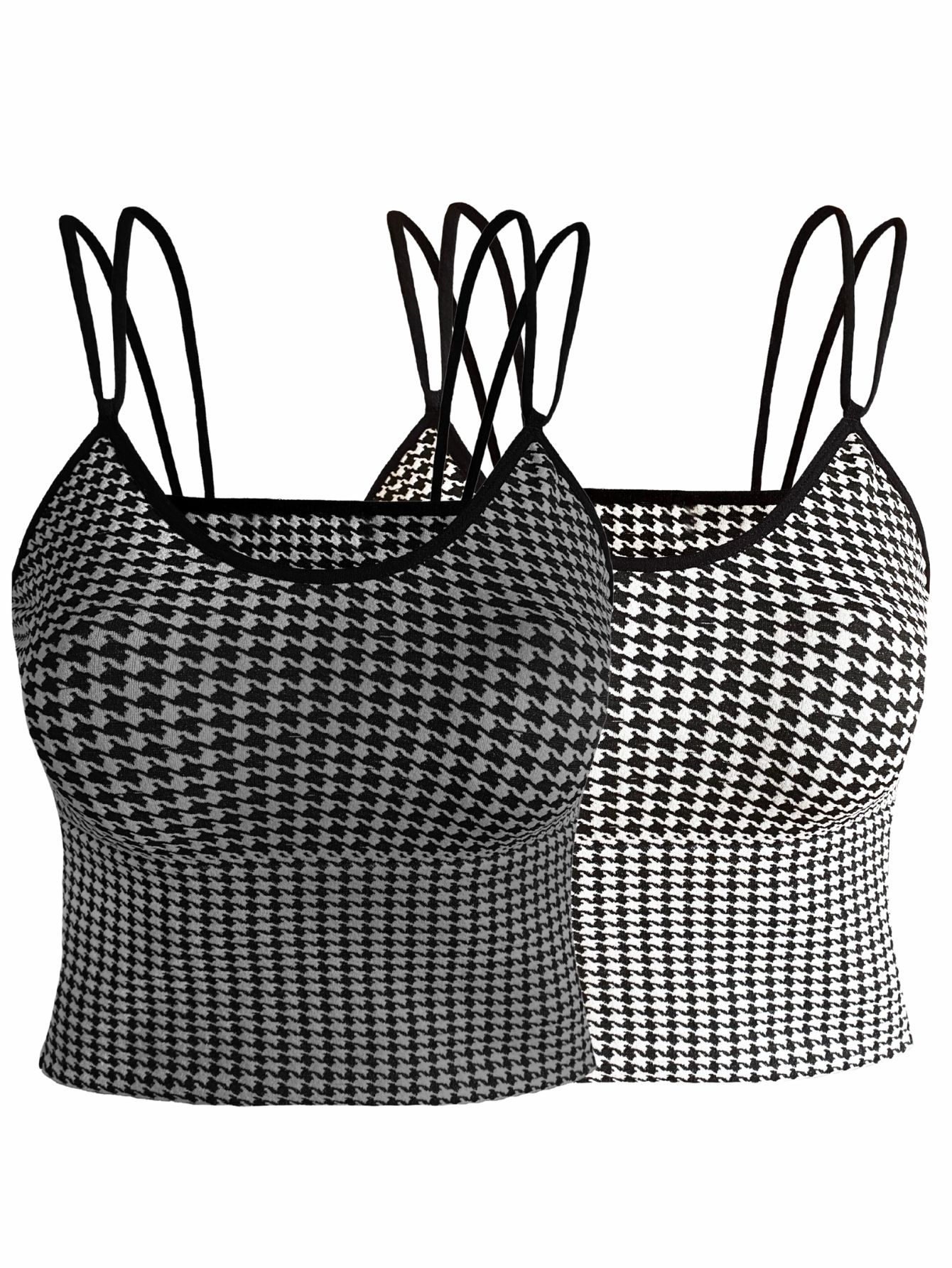 Set 2 Tops Mujer Deportivo Top-1020-px2 Colores Variados O Casual Blusa Croptop Tirantes