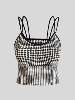 Foto 3 | Set 2 Tops Mujer Deportivo Top-1020-px2 Colores Variados O Casual Blusa Croptop Tirantes
