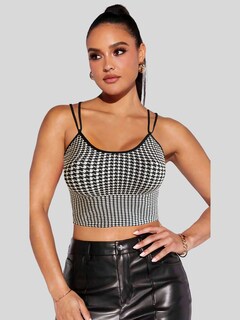 Foto 4 | Set 2 Tops Mujer Deportivo Top-1020-px2 Colores Variados O Casual Blusa Croptop Tirantes