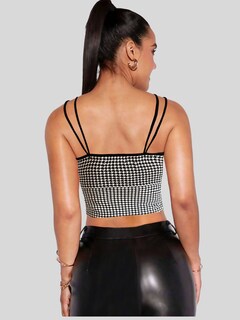 Foto 6 | Set 2 Tops Mujer Deportivo Top-1020-px2 Colores Variados O Casual Blusa Croptop Tirantes