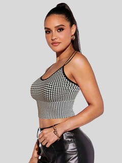 Foto 7 | Set 2 Tops Mujer Deportivo Top-1020-px2 Colores Variados O Casual Blusa Croptop Tirantes