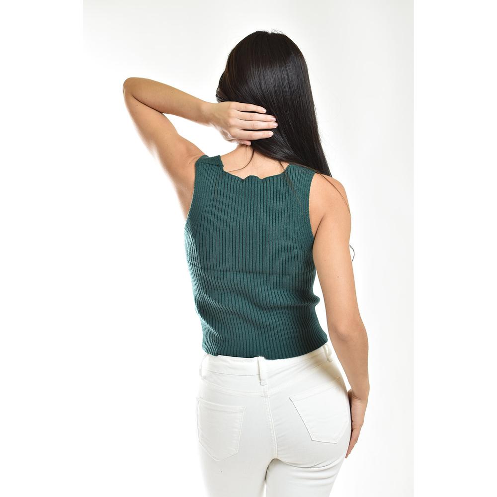Foto 4 pulgar | Blusa Básica Roman Fashion Cuello V Juvenil