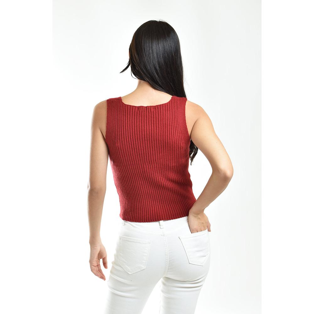 Foto 4 pulgar | Blusa Roman Fashion Roja para Mujer-Venta Internacional