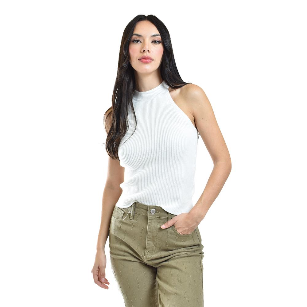 Blusa Básica Cuello Halter /juvenil, 0088 (blanco) Blanco