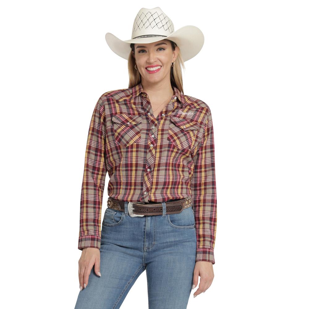 Blusa Vaquera Mujer Wrangler Slim Fit 464 Gris