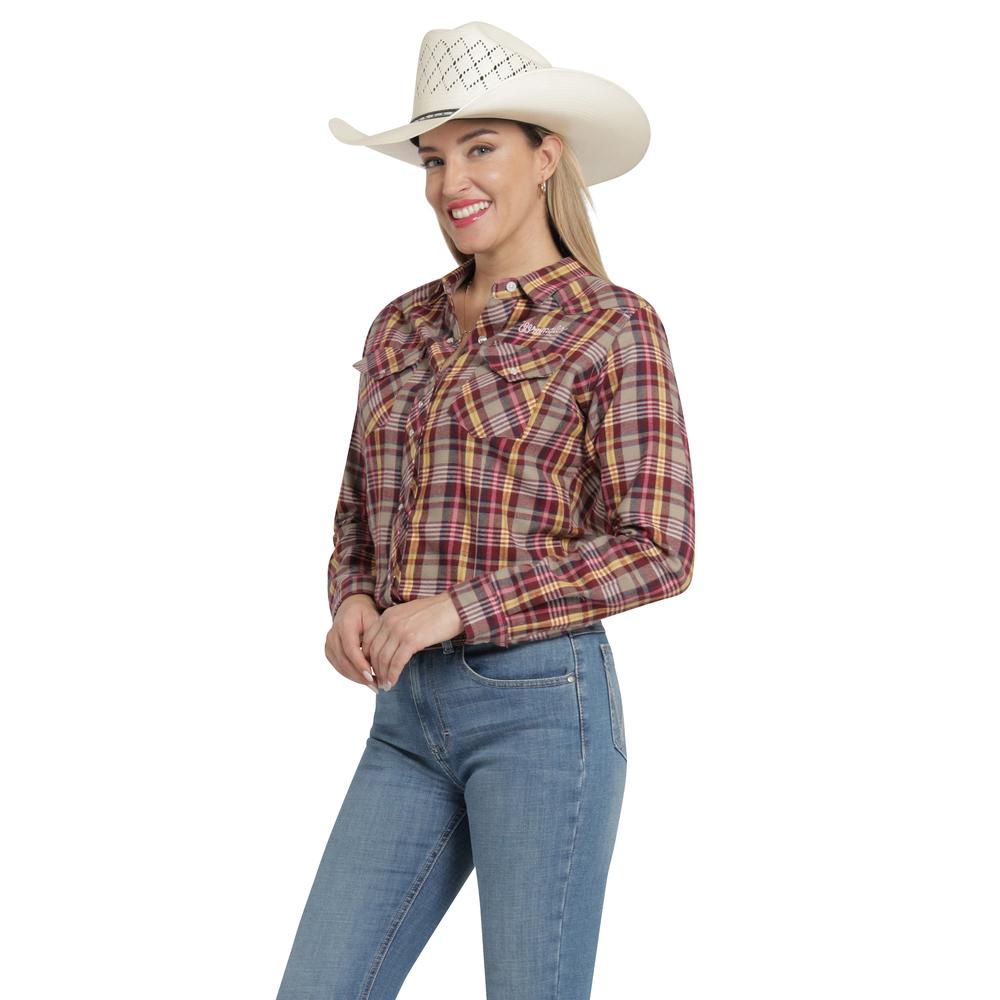 Foto 3 pulgar | Blusa Vaquera Mujer Wrangler Slim Fit 464 Gris