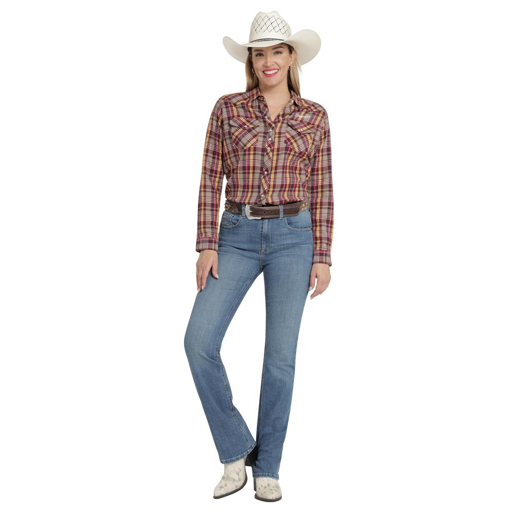 Foto 5 pulgar | Blusa Vaquera Mujer Wrangler Slim Fit 464 Gris