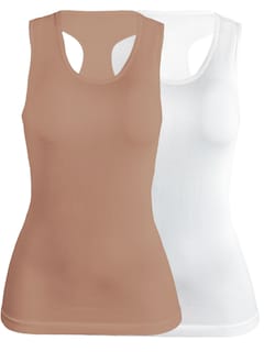 Foto 1 | Set De 2 Blisas Camiseta Para Dama Bl-1007 Surtido En Color Sin Mangas