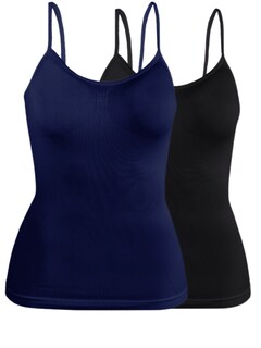 Foto 1 | Set De Dos Blusas Mujer Tirantes Casual Bl-1005 Surtido En Color Blusa Crop Top Dama