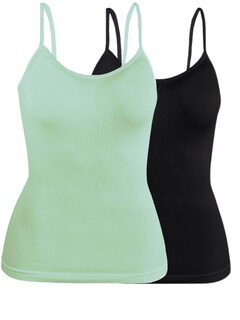 Foto 1 | Set De Dos Blusas Mujer Tirantes Casual Bl-1005 Surtido En Color Blusa Crop Top Dama