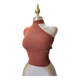Foto 3 | Blusa Top Hombro Descubierto Color Shedron Para Dama Om