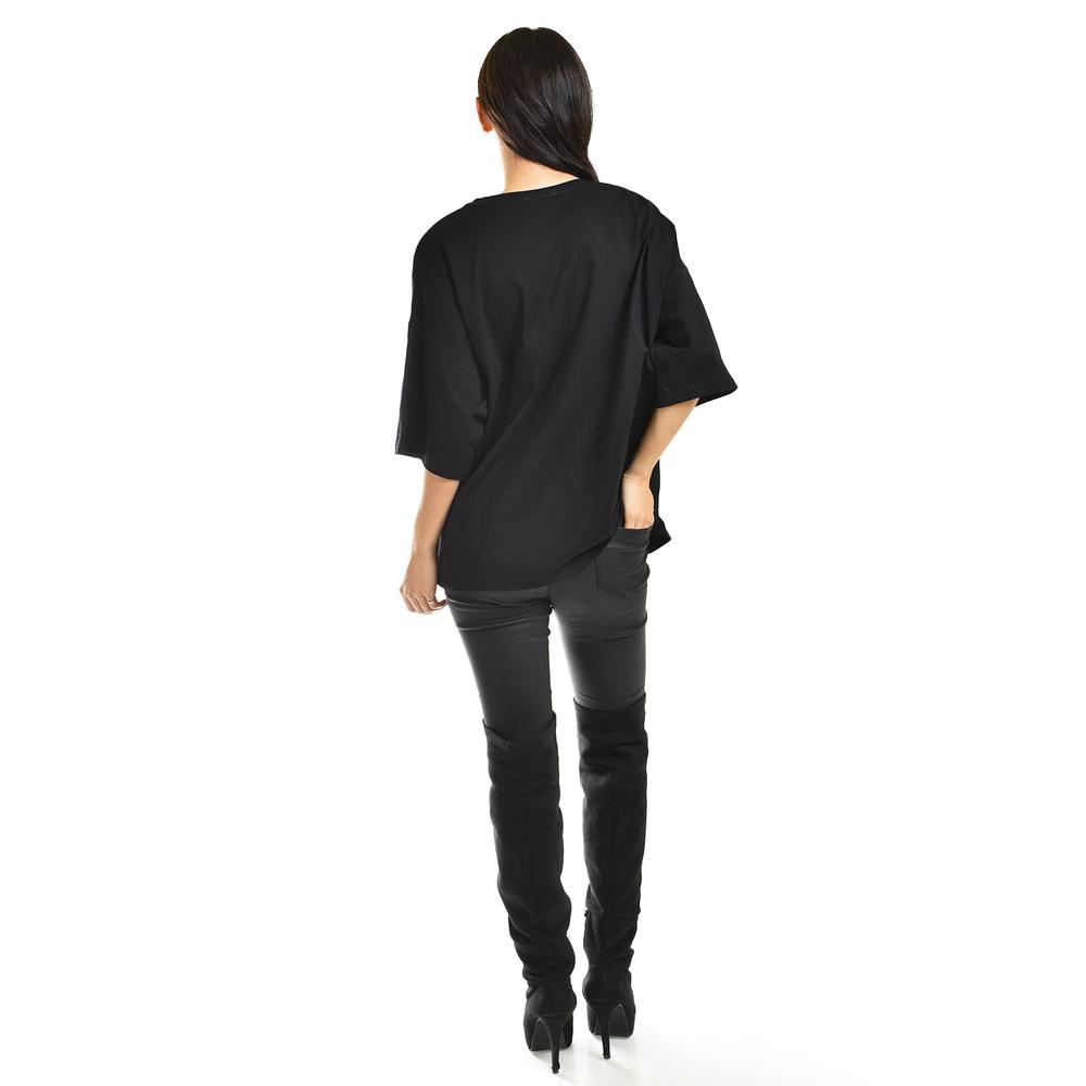 Foto 4 pulgar | Blusa Con Estrellas De Lentejuela Roman Fashion /juvenil, 34686 (negro) Negro