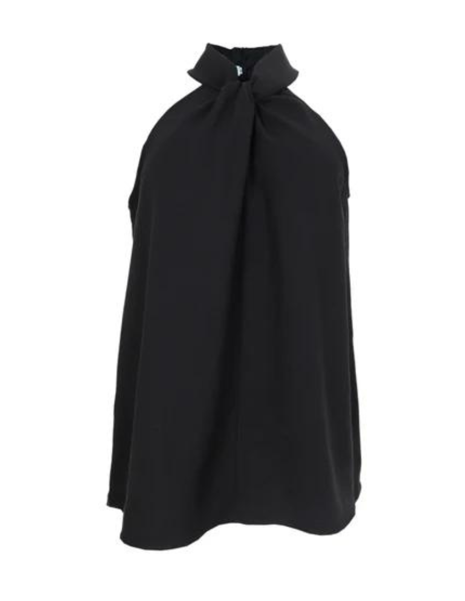 Foto 1 | Blusa Cuello Halter Behla J&b Para Dama Color Negro