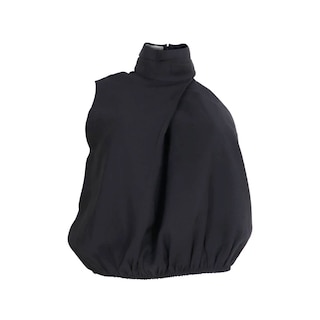 Foto 1 | Blusa Cuello Halter Asimétrica Behla J&b Color Negro
