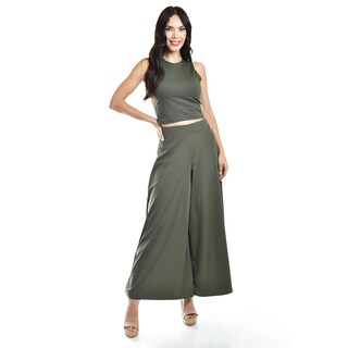 Foto 4 | Top Básico Sin Manga Roman Fashion /juvenil, 2290 (verde Militar) Verde Oscuro