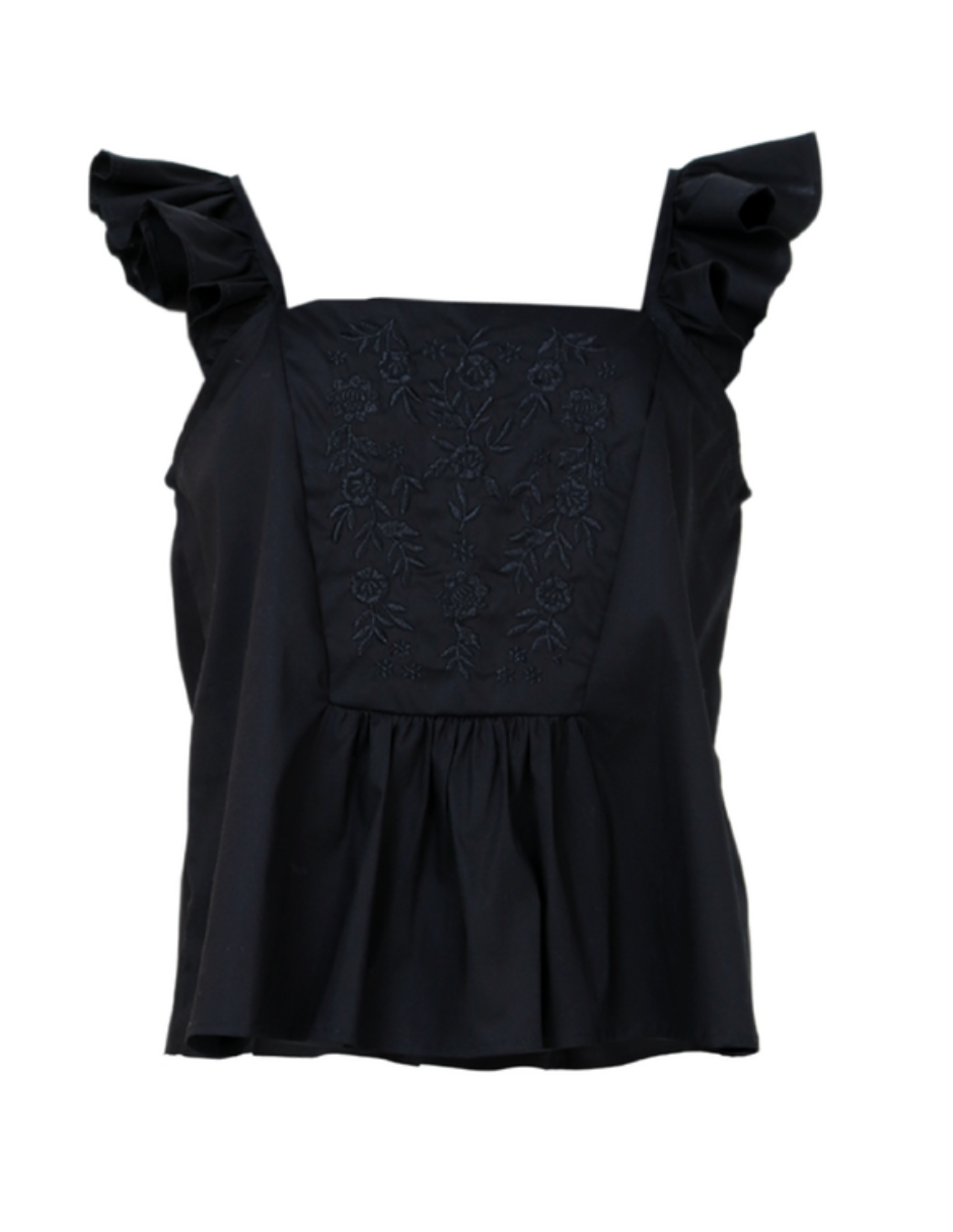 Blusa J&B Negra para Mujer