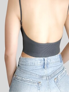 Foto 5 | Set De 2 Tops Mujer Deportivo Con Relleno Top-1013-px2 Variedad De Colores Blusa Croptop
